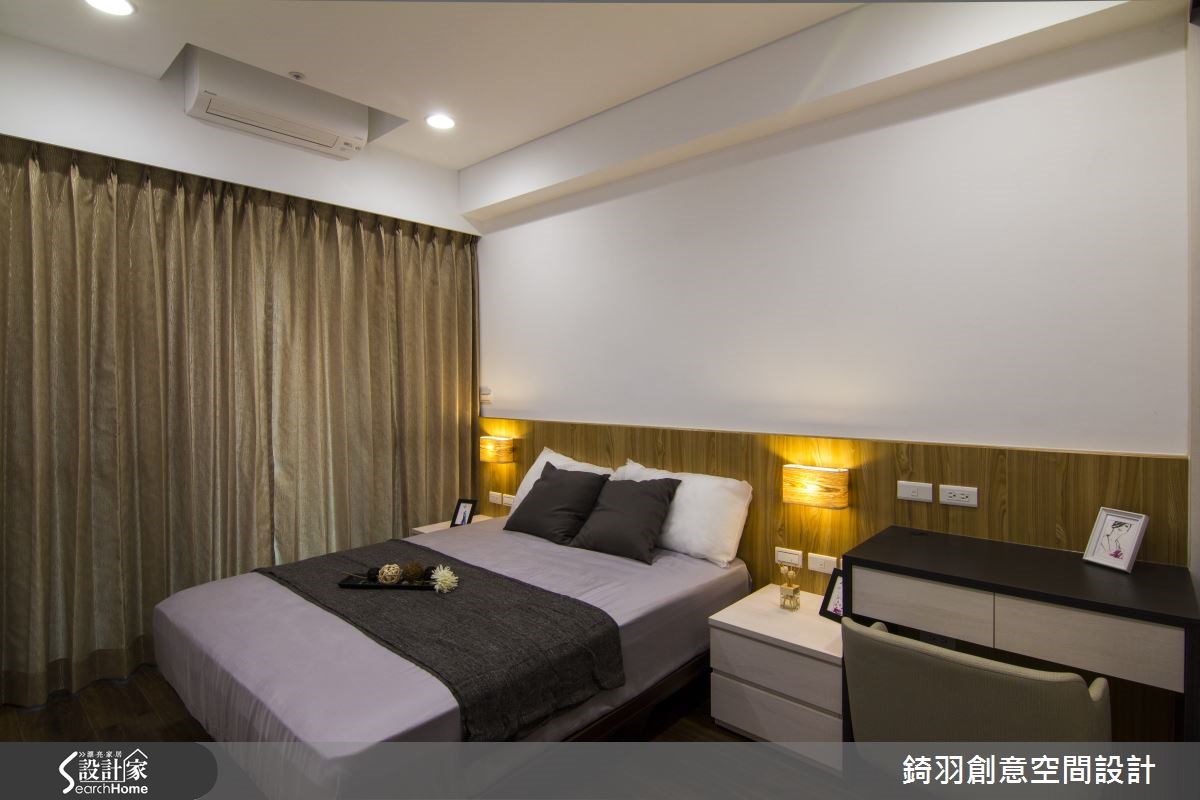 16坪新成屋(5年以下)＿簡約風臥室案例圖片＿錡羽創意空間設計＿錡羽_05之32