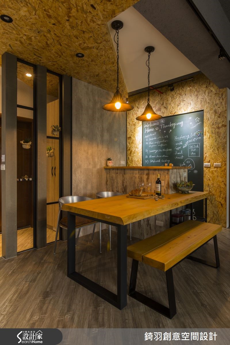 25坪新成屋(5年以下)＿工業風餐廳吧檯案例圖片＿錡羽創意空間設計＿錡羽_06之10