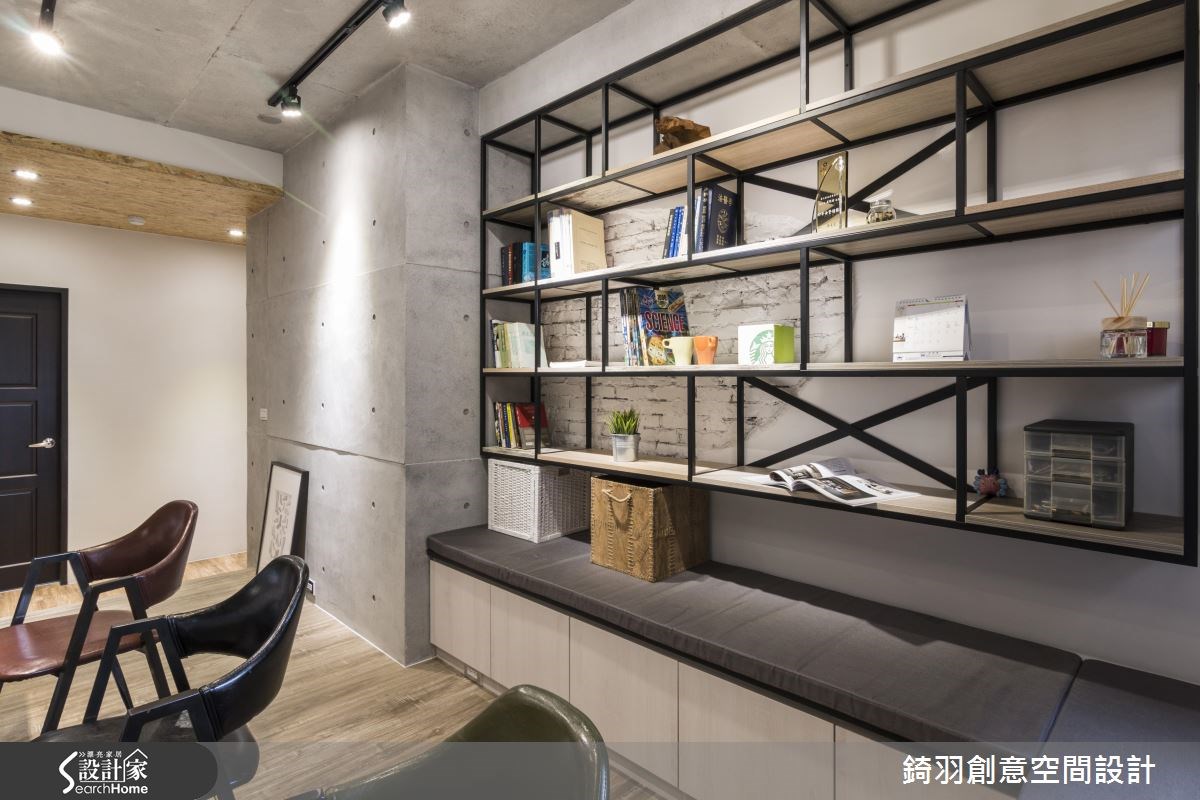 30坪新成屋(5年以下)＿工業風書房案例圖片＿錡羽創意空間設計＿錡羽_08之9