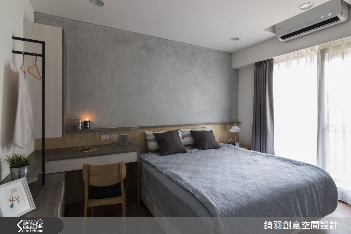 30坪新成屋(5年以下)＿工業風臥室案例圖片＿錡羽創意空間設計＿錡羽_08之13
