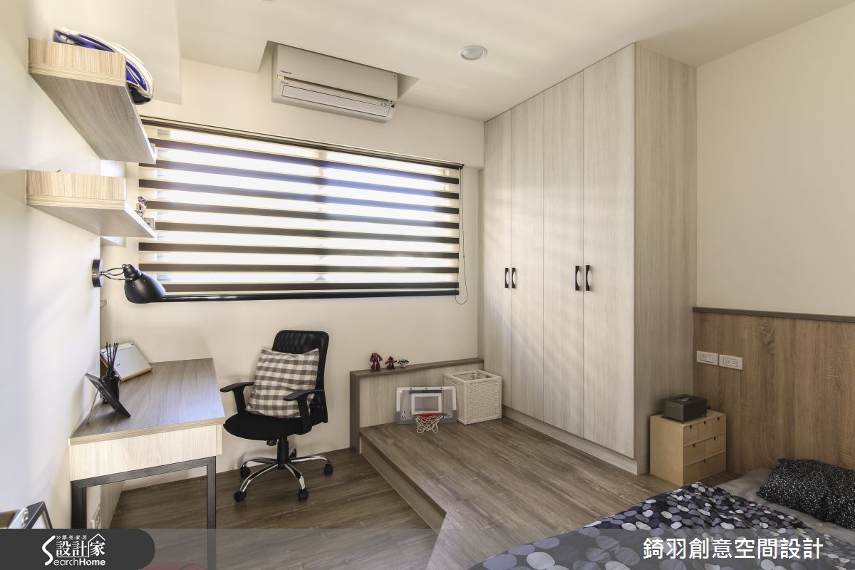 25坪新成屋(5年以下)＿鄉村風書房案例圖片＿錡羽創意空間設計＿錡羽_09之7