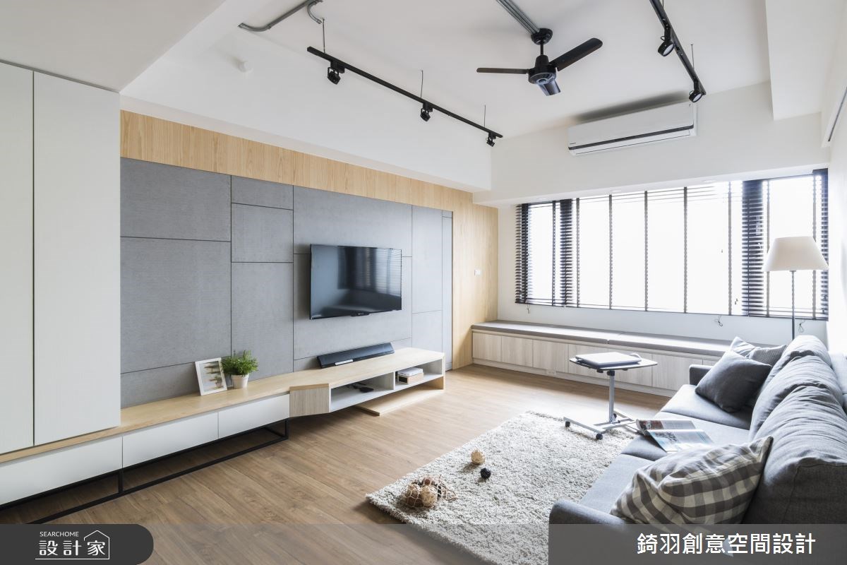 30坪老屋(16~30年)＿工業風客廳案例圖片＿錡羽創意空間設計＿錡羽_10之4