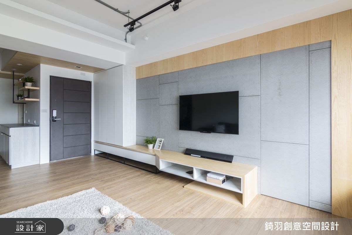 30坪老屋(16~30年)＿工業風客廳案例圖片＿錡羽創意空間設計＿錡羽_10之6