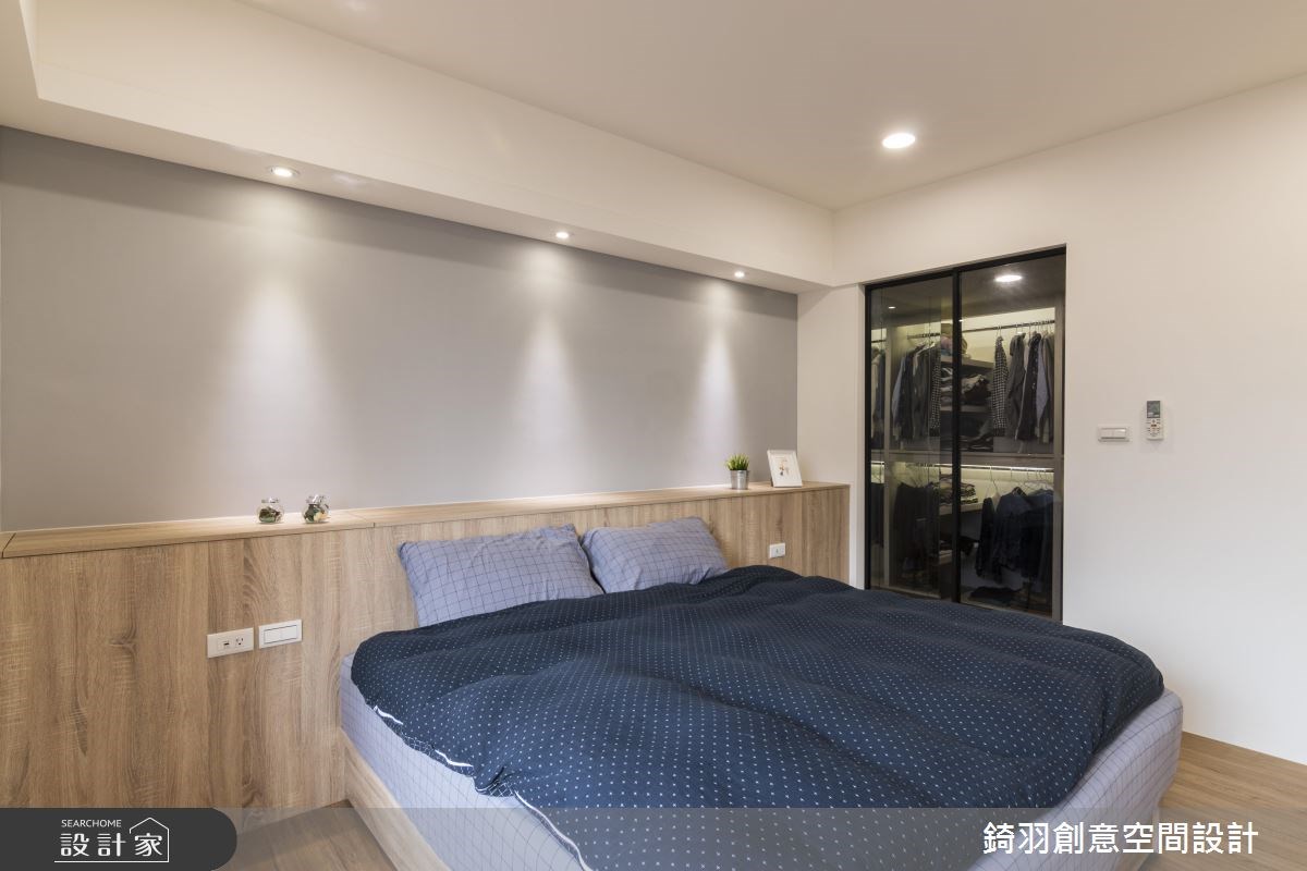 30坪老屋(16~30年)＿工業風臥室案例圖片＿錡羽創意空間設計＿錡羽_10之15