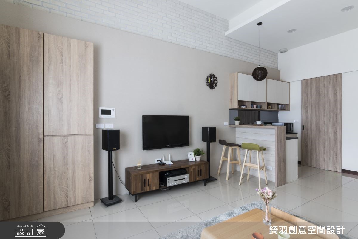 30坪新成屋(5年以下)＿北歐風客廳案例圖片＿錡羽創意空間設計＿錡羽_12之2