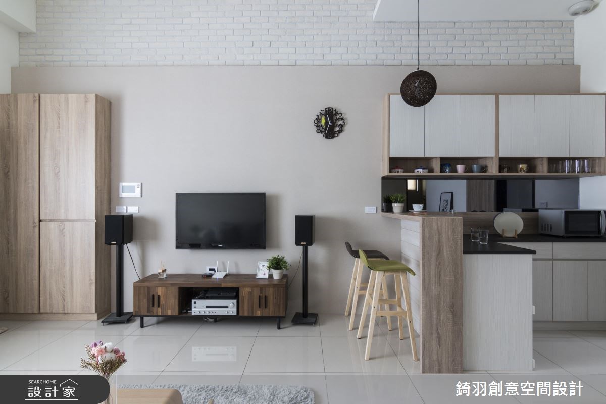 30坪新成屋(5年以下)＿北歐風客廳案例圖片＿錡羽創意空間設計＿錡羽_12之3