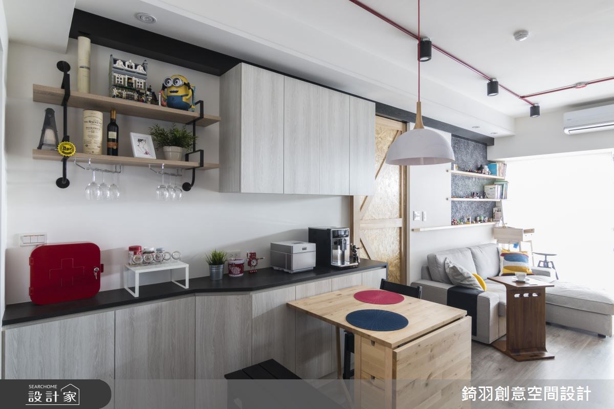 15坪新成屋(5年以下)＿工業風餐廳案例圖片＿錡羽創意空間設計＿錡羽_13之4