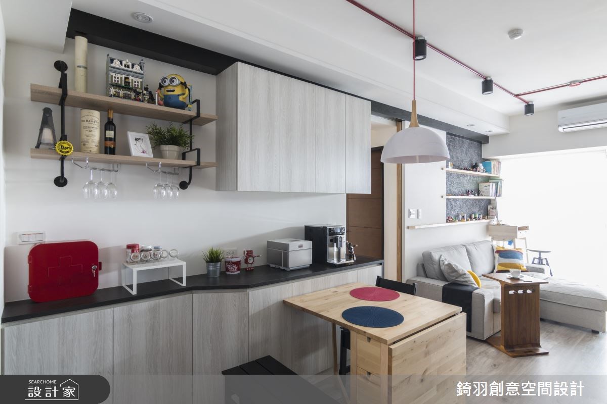 15坪新成屋(5年以下)＿工業風餐廳案例圖片＿錡羽創意空間設計＿錡羽_13之5