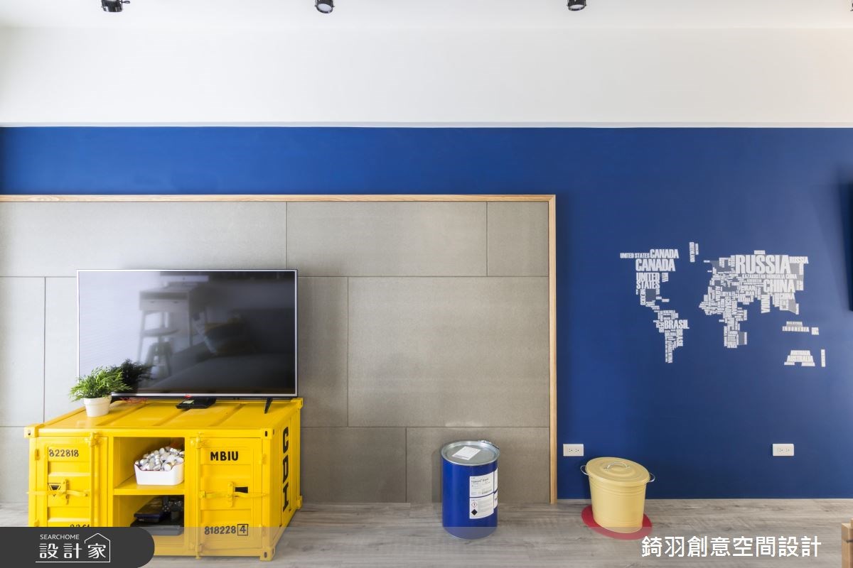 15坪新成屋(5年以下)＿工業風客廳案例圖片＿錡羽創意空間設計＿錡羽_13之7