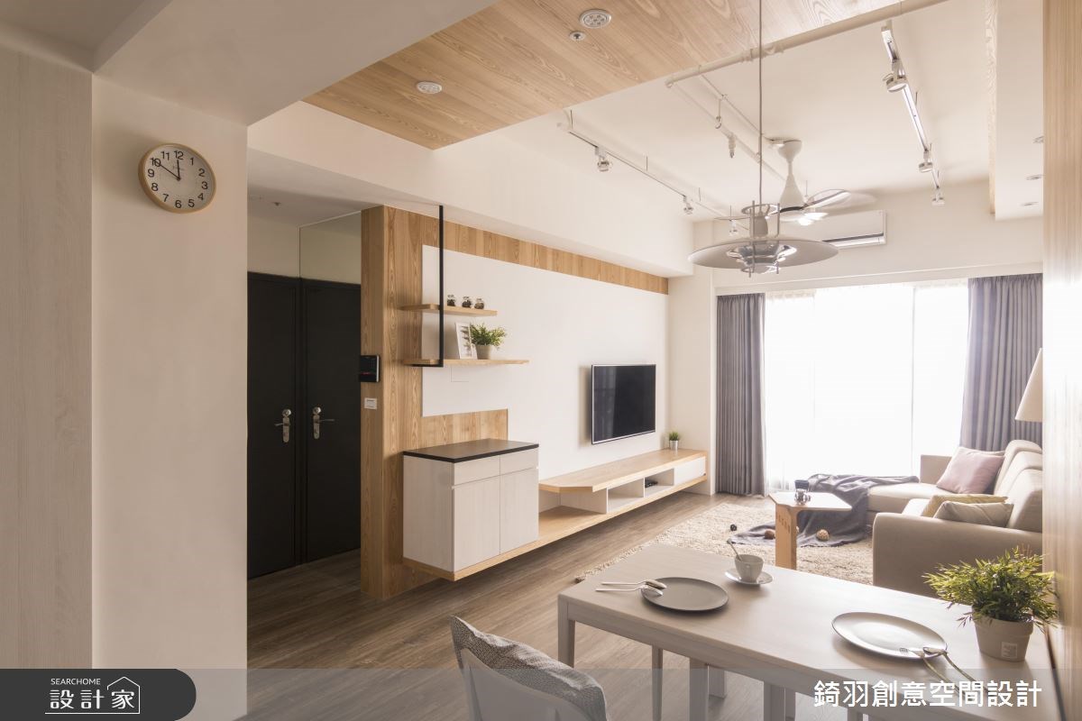 25坪新成屋(5年以下)＿北歐風餐廳案例圖片＿錡羽創意空間設計＿錡羽_14之1