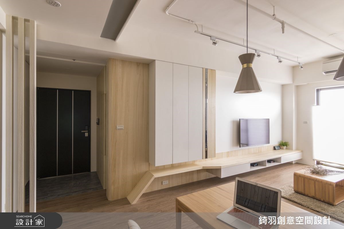 25坪新成屋(5年以下)＿北歐風客廳案例圖片＿錡羽創意空間設計＿錡羽_15之1