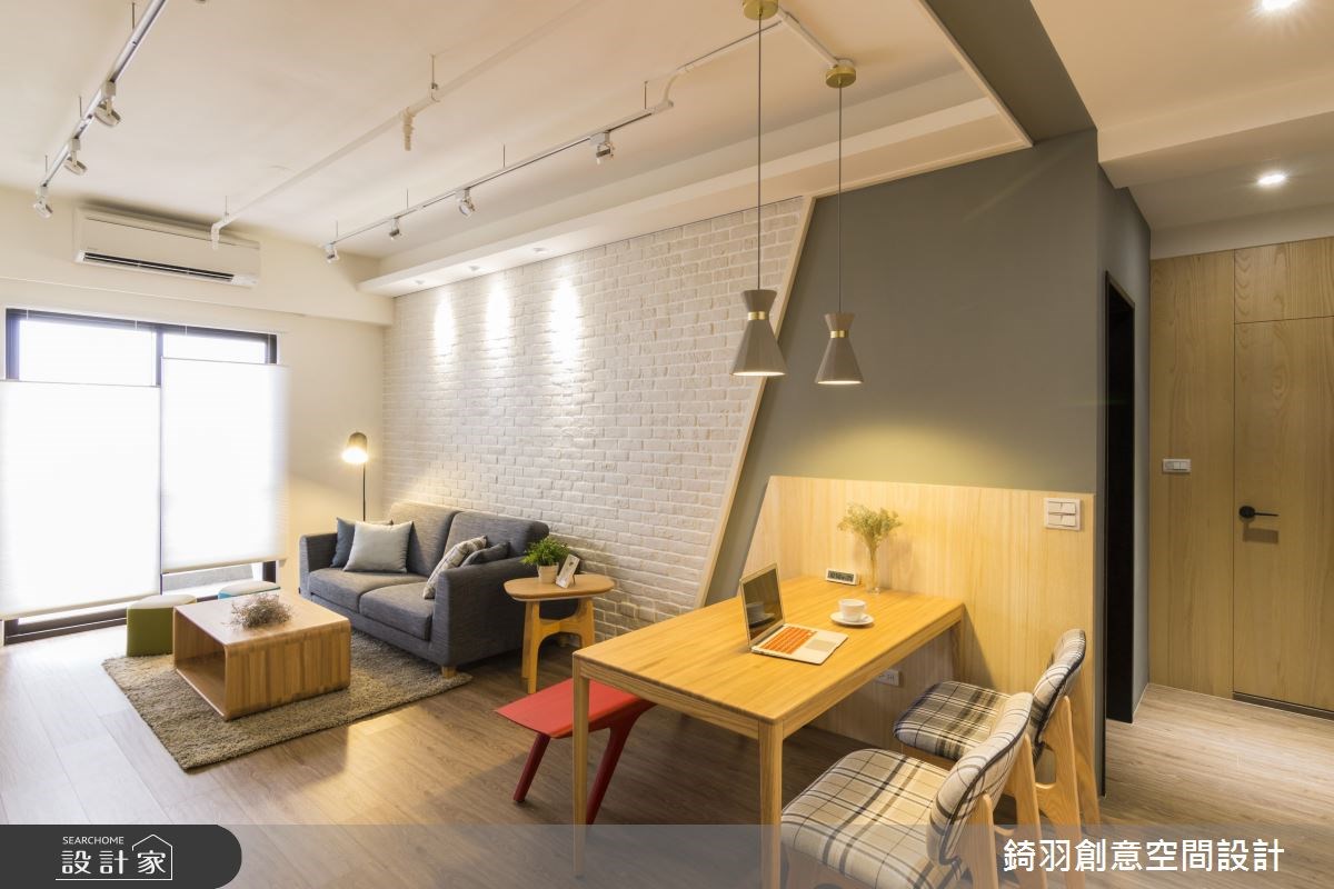 25坪新成屋(5年以下)＿北歐風餐廳案例圖片＿錡羽創意空間設計＿錡羽_15之8