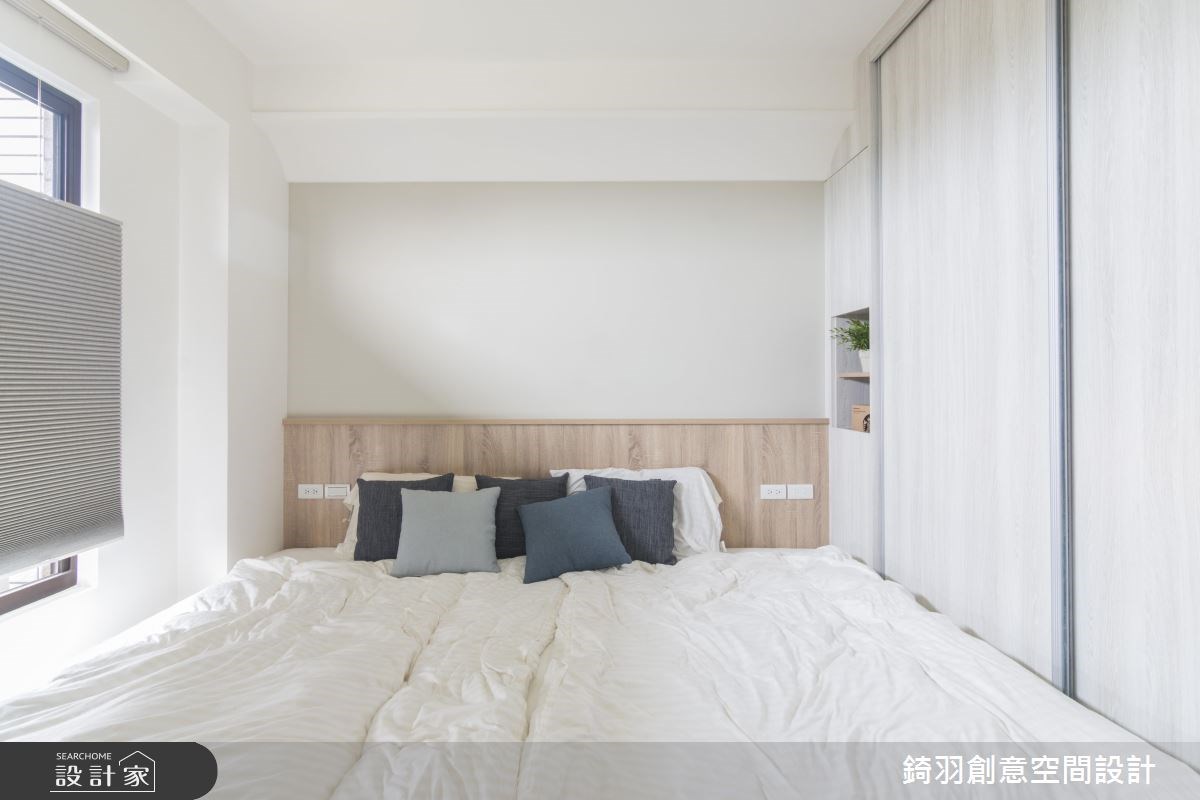 25坪新成屋(5年以下)＿北歐風臥室案例圖片＿錡羽創意空間設計＿錡羽_15之15