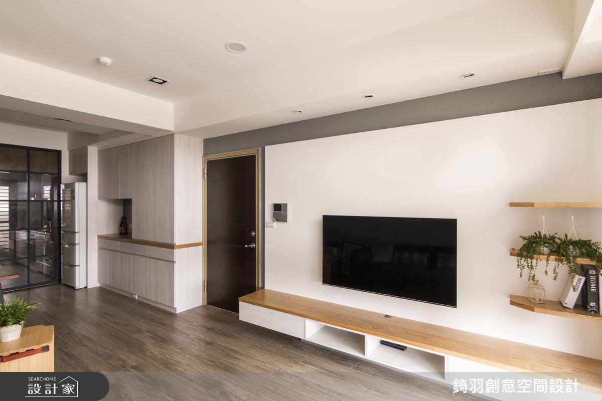 24坪中古屋(5~15年)＿簡約風客廳案例圖片＿錡羽創意空間設計＿錡羽_17之1