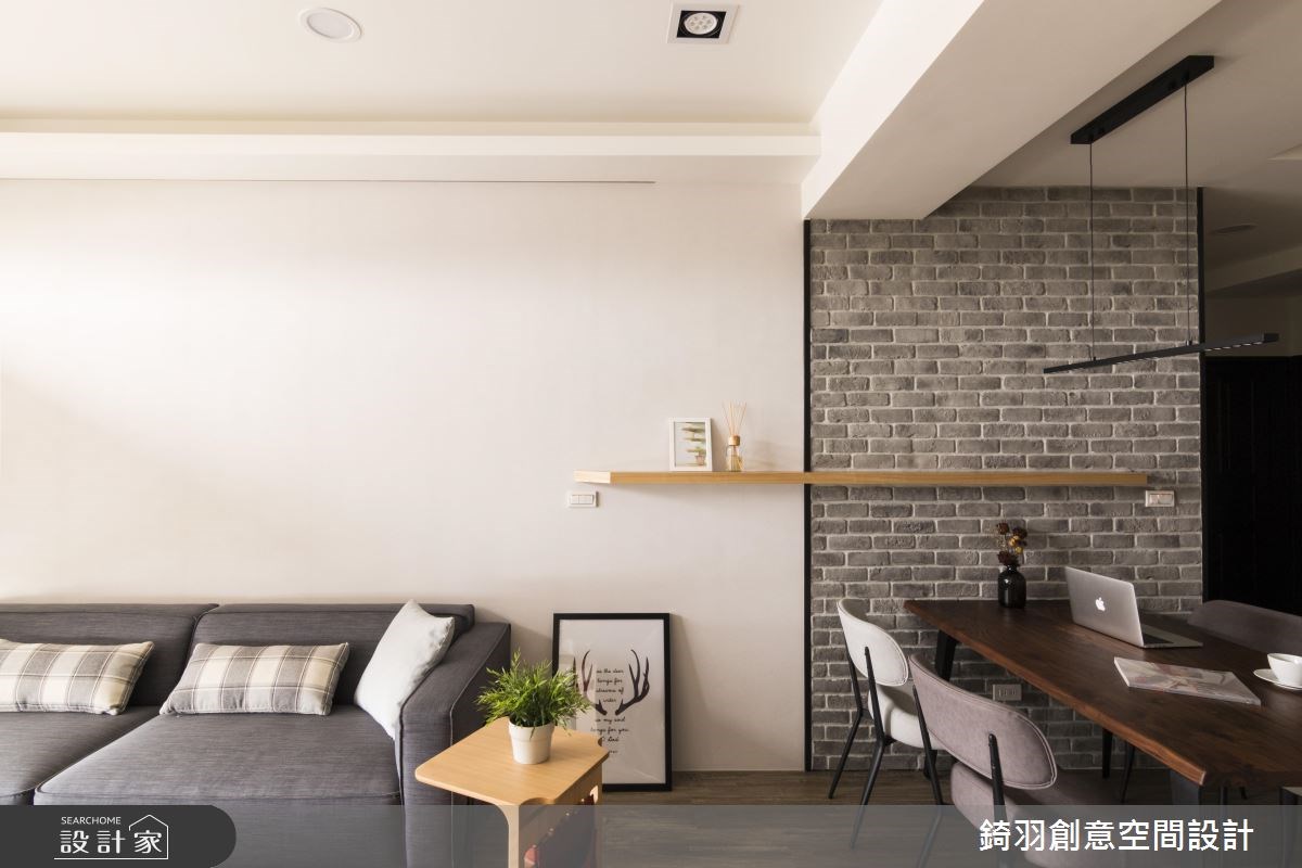 24坪中古屋(5~15年)＿簡約風客廳案例圖片＿錡羽創意空間設計＿錡羽_17之3