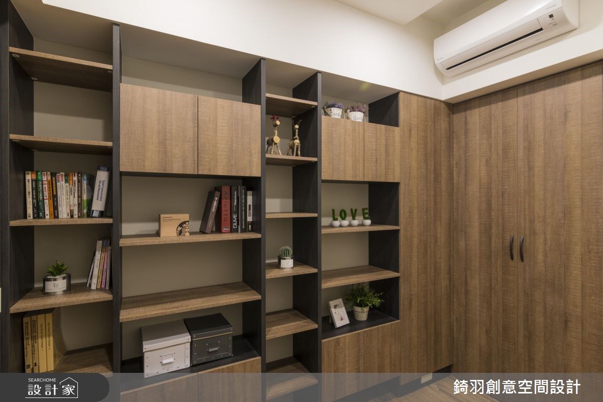 24坪中古屋(5~15年)＿簡約風書房案例圖片＿錡羽創意空間設計＿錡羽_17之9