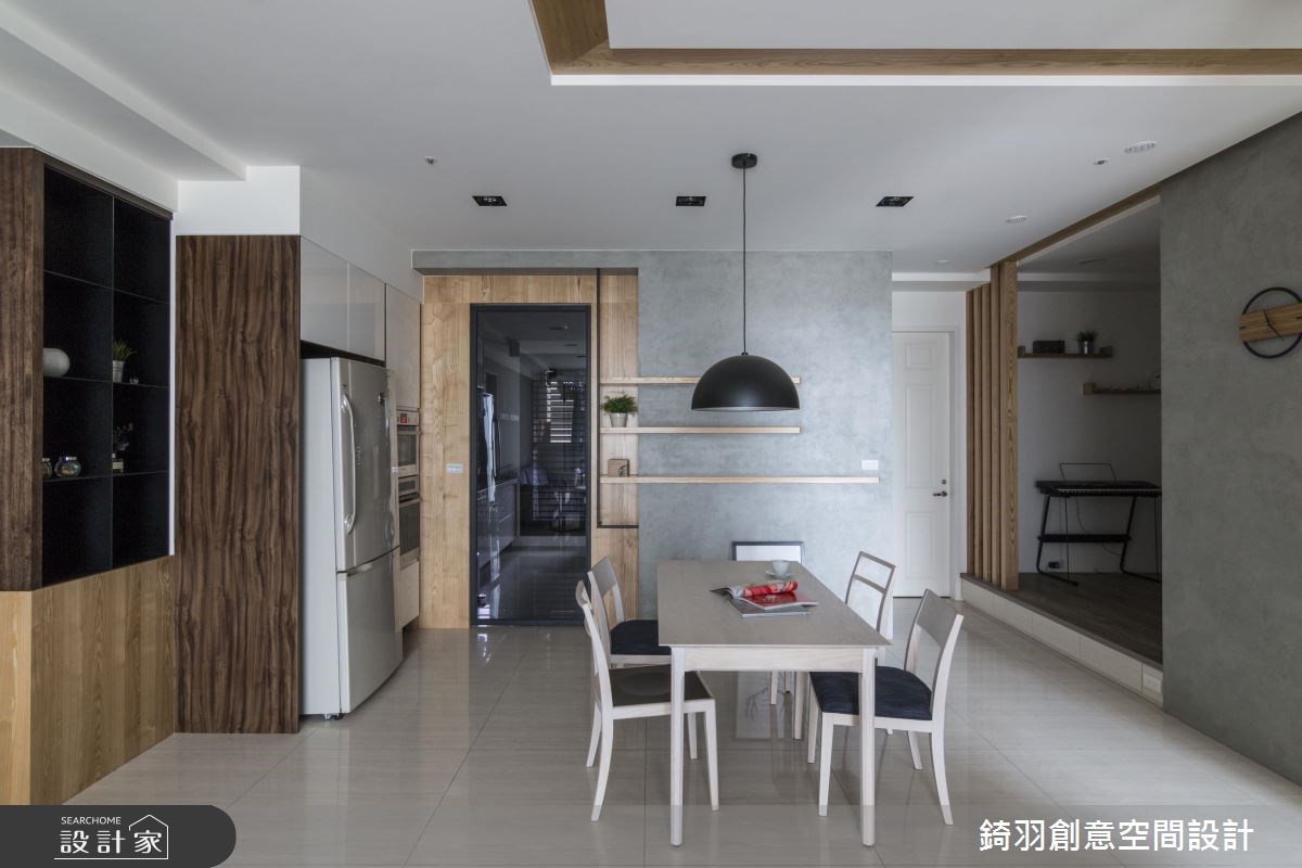 34坪新成屋(5年以下)＿簡約風餐廳案例圖片＿錡羽創意空間設計＿錡羽_18之8