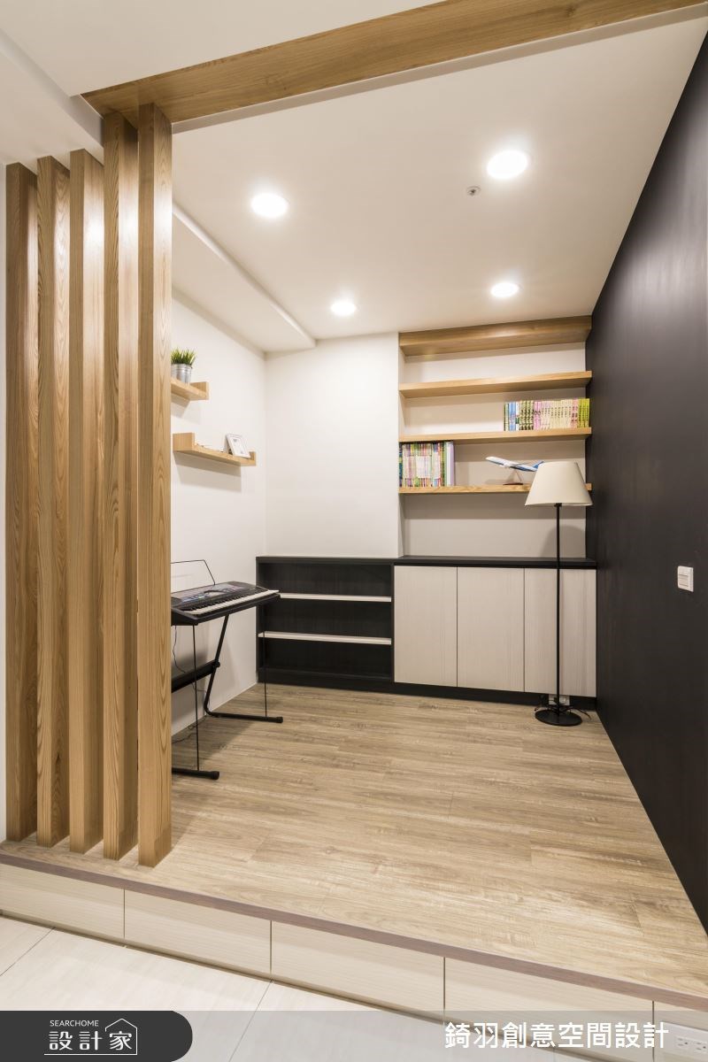 34坪新成屋(5年以下)＿簡約風書房案例圖片＿錡羽創意空間設計＿錡羽_18之12