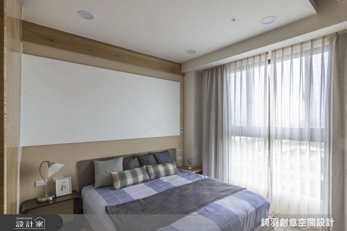 34坪新成屋(5年以下)＿簡約風臥室案例圖片＿錡羽創意空間設計＿錡羽_18之13