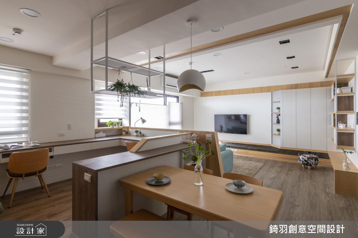 25坪新成屋(5年以下)＿北歐風餐廳案例圖片＿錡羽創意空間設計＿錡羽_19之5