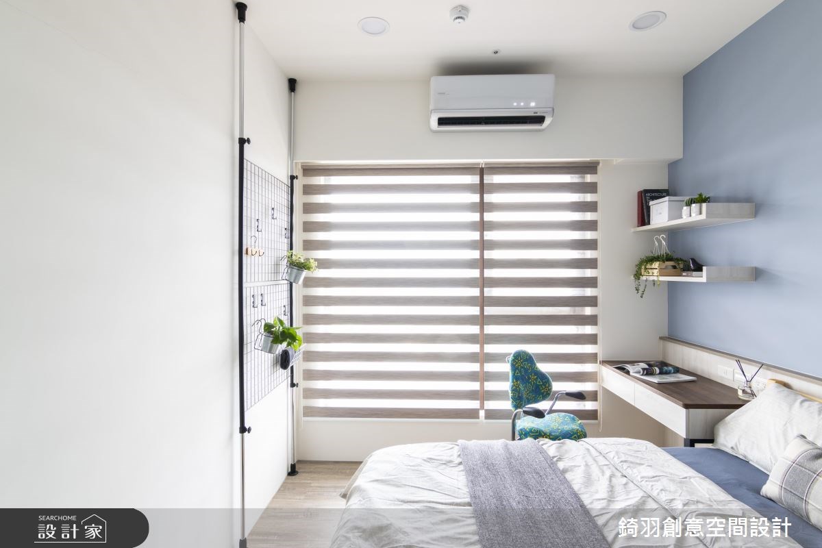 25坪新成屋(5年以下)＿北歐風臥室案例圖片＿錡羽創意空間設計＿錡羽_19之7