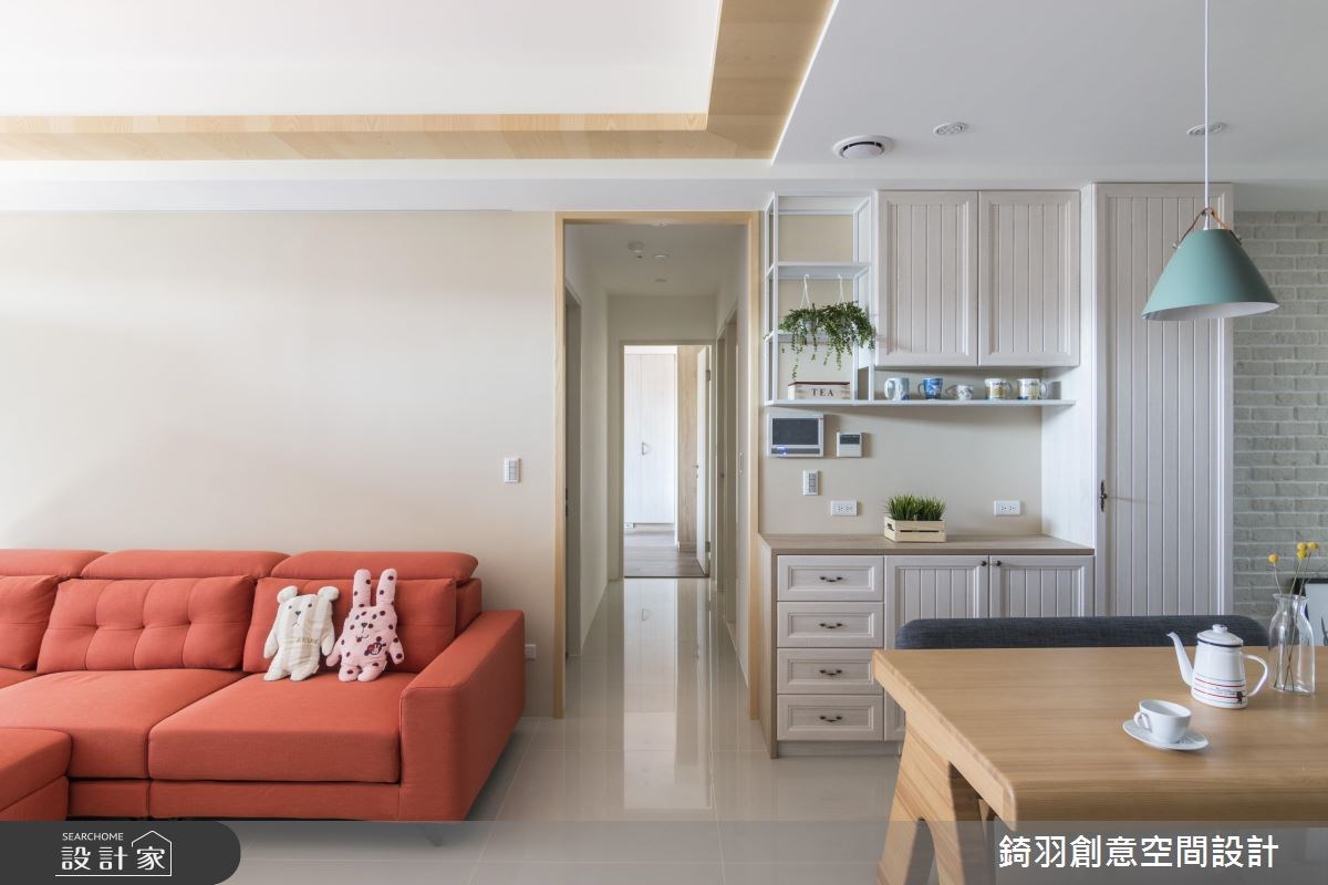 25坪新成屋(5年以下)＿北歐風客廳案例圖片＿錡羽創意空間設計＿錡羽_20之4