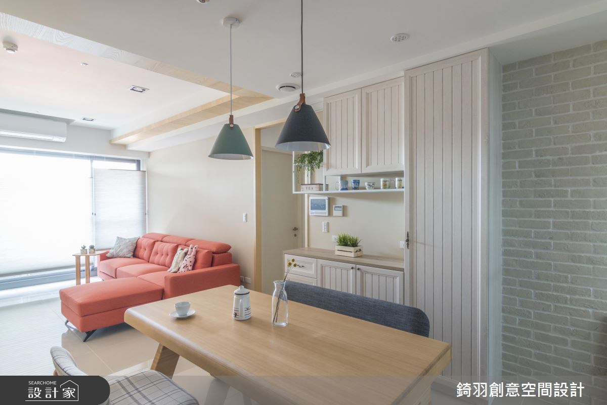 25坪新成屋(5年以下)＿北歐風餐廳案例圖片＿錡羽創意空間設計＿錡羽_20之5