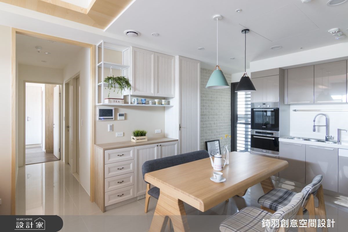 25坪新成屋(5年以下)＿北歐風餐廳案例圖片＿錡羽創意空間設計＿錡羽_20之6