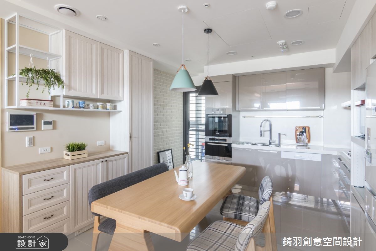 25坪新成屋(5年以下)＿北歐風餐廳廚房案例圖片＿錡羽創意空間設計＿錡羽_20之7