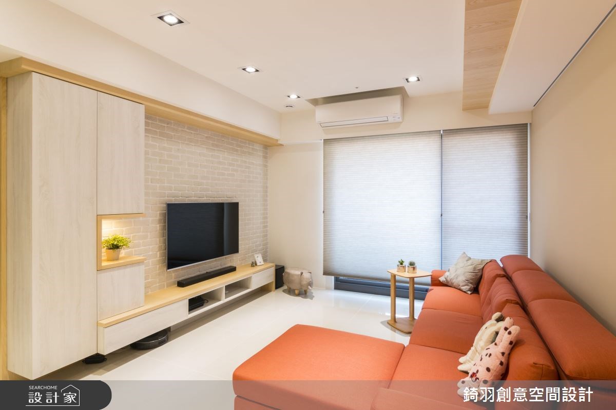 25坪新成屋(5年以下)＿北歐風客廳案例圖片＿錡羽創意空間設計＿錡羽_20之8