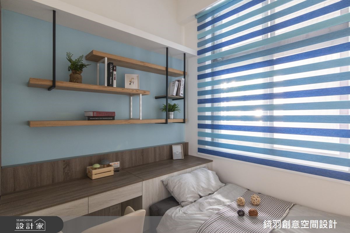 25坪新成屋(5年以下)＿簡約風臥室案例圖片＿錡羽創意空間設計＿錡羽_22之12