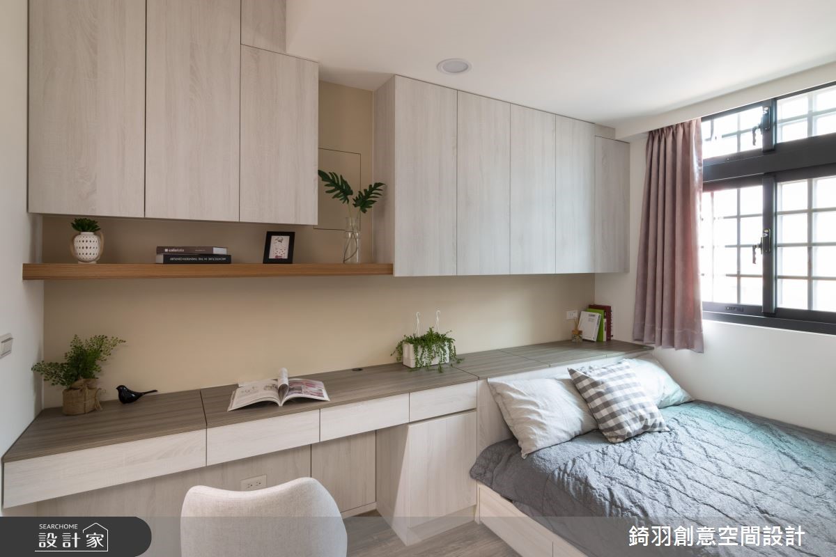 95坪老屋(16~30年)＿混搭風臥室案例圖片＿錡羽創意空間設計＿錡羽_23之19