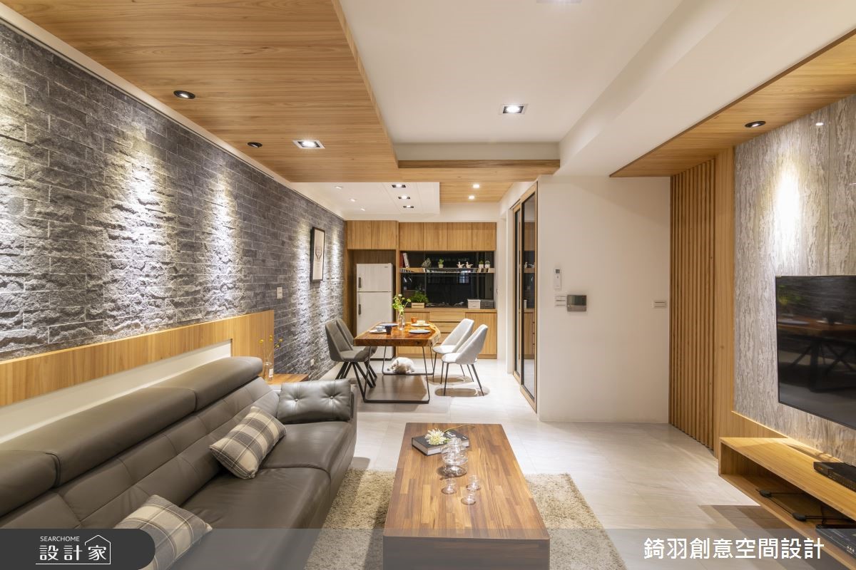 95坪老屋(16~30年)＿混搭風客廳案例圖片＿錡羽創意空間設計＿錡羽_23之5