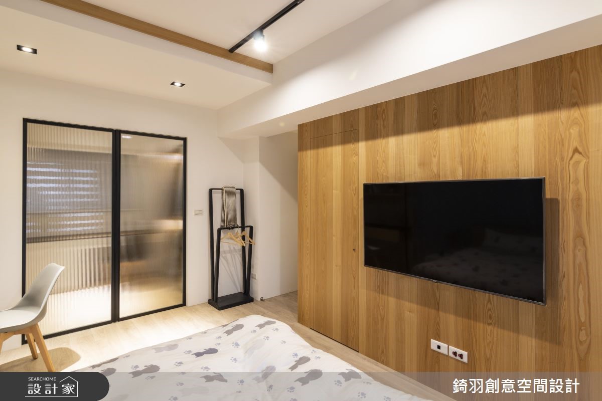 25坪預售屋＿工業風臥室案例圖片＿錡羽創意空間設計＿錡羽_24之16
