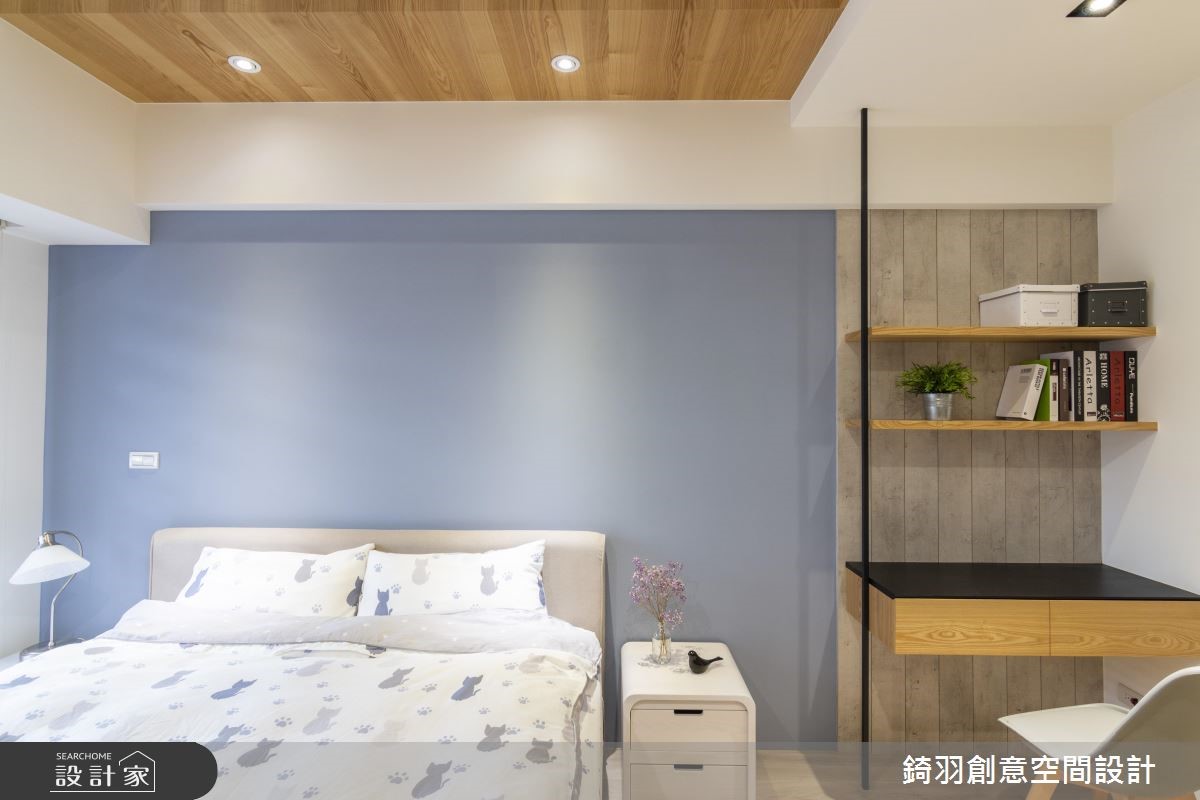 25坪預售屋＿工業風臥室案例圖片＿錡羽創意空間設計＿錡羽_24之14