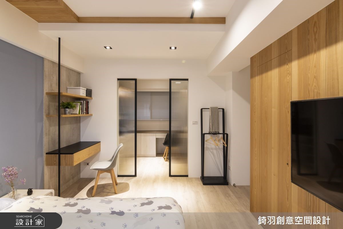 25坪預售屋＿工業風臥室案例圖片＿錡羽創意空間設計＿錡羽_24之17