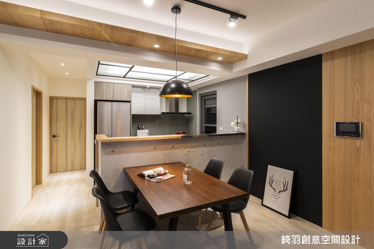 25坪預售屋＿工業風餐廳案例圖片＿錡羽創意空間設計＿錡羽_24之5