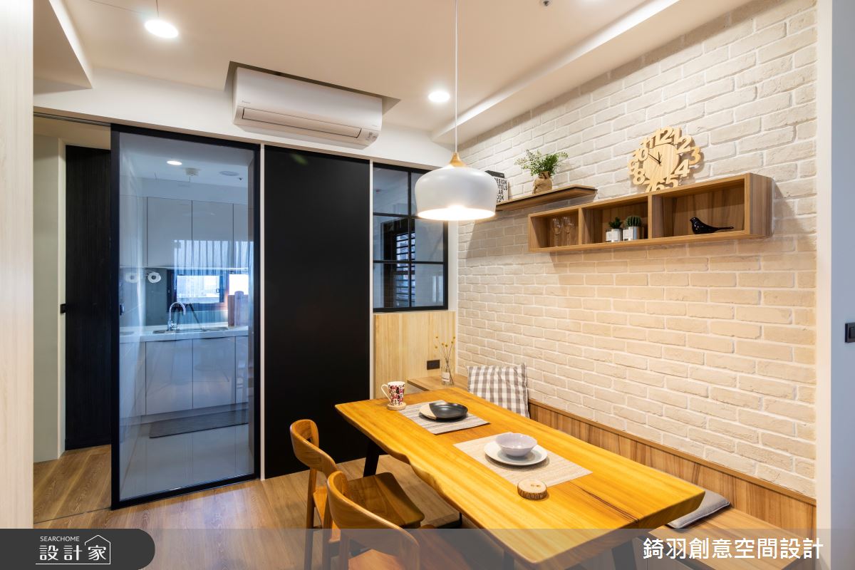 25坪新成屋(5年以下)＿簡約風餐廳案例圖片＿錡羽創意空間設計＿錡羽_25之4