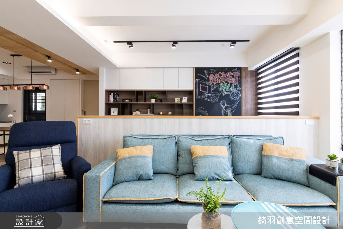 45坪老屋(16~30年)＿簡約風客廳案例圖片＿錡羽創意空間設計＿錡羽_26之6