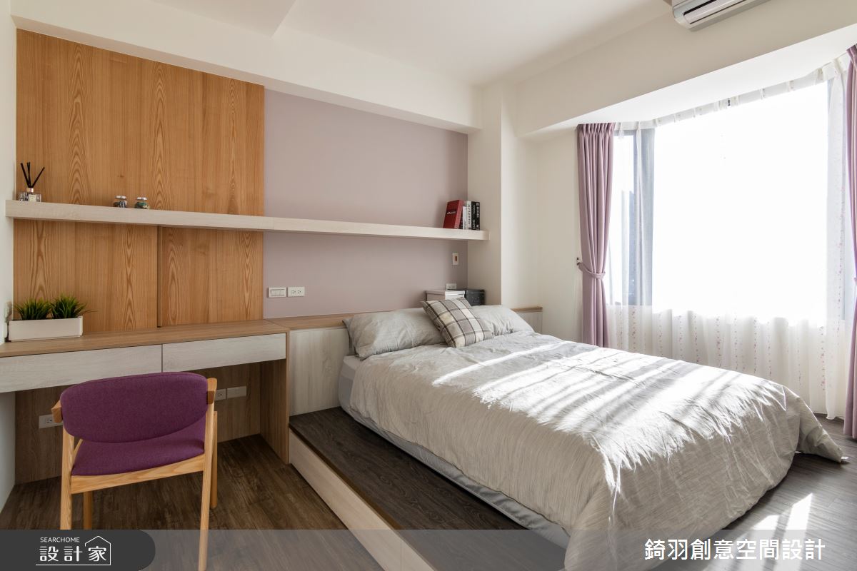 45坪老屋(16~30年)＿簡約風臥室案例圖片＿錡羽創意空間設計＿錡羽_26之22