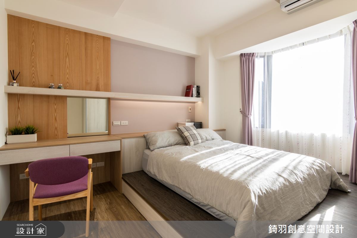 45坪老屋(16~30年)＿簡約風臥室案例圖片＿錡羽創意空間設計＿錡羽_26之24