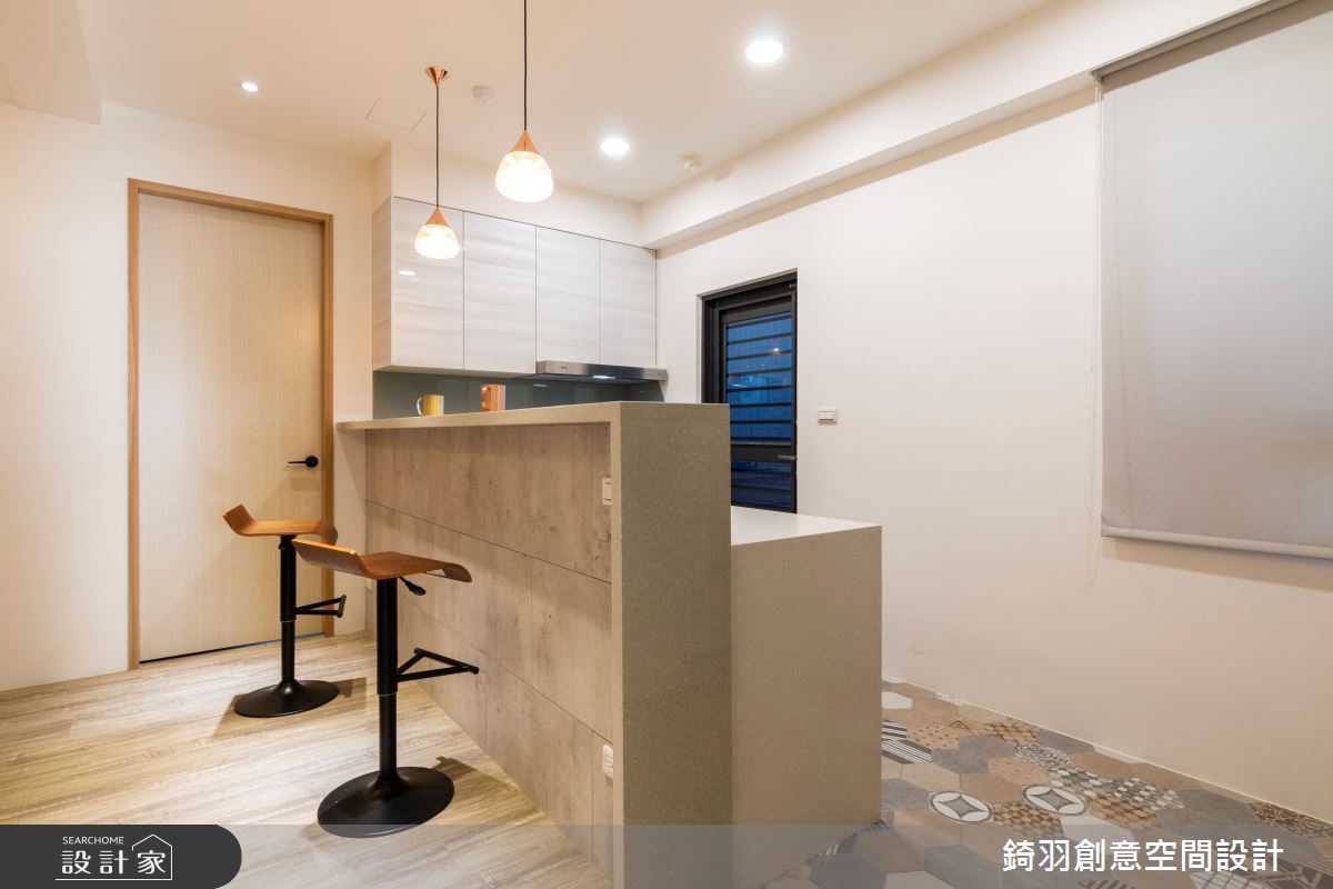 45坪老屋(16~30年)＿簡約風吧檯案例圖片＿錡羽創意空間設計＿錡羽_26之16
