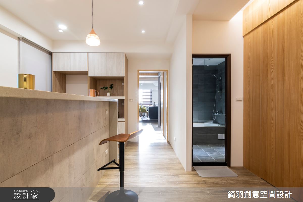 45坪老屋(16~30年)＿簡約風吧檯案例圖片＿錡羽創意空間設計＿錡羽_26之17