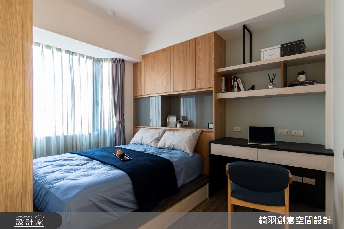 45坪老屋(16~30年)＿簡約風臥室案例圖片＿錡羽創意空間設計＿錡羽_26之25