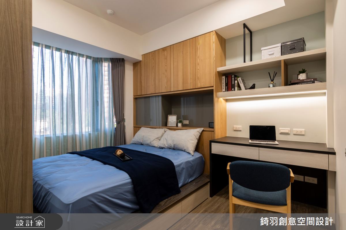 45坪老屋(16~30年)＿簡約風臥室案例圖片＿錡羽創意空間設計＿錡羽_26之27