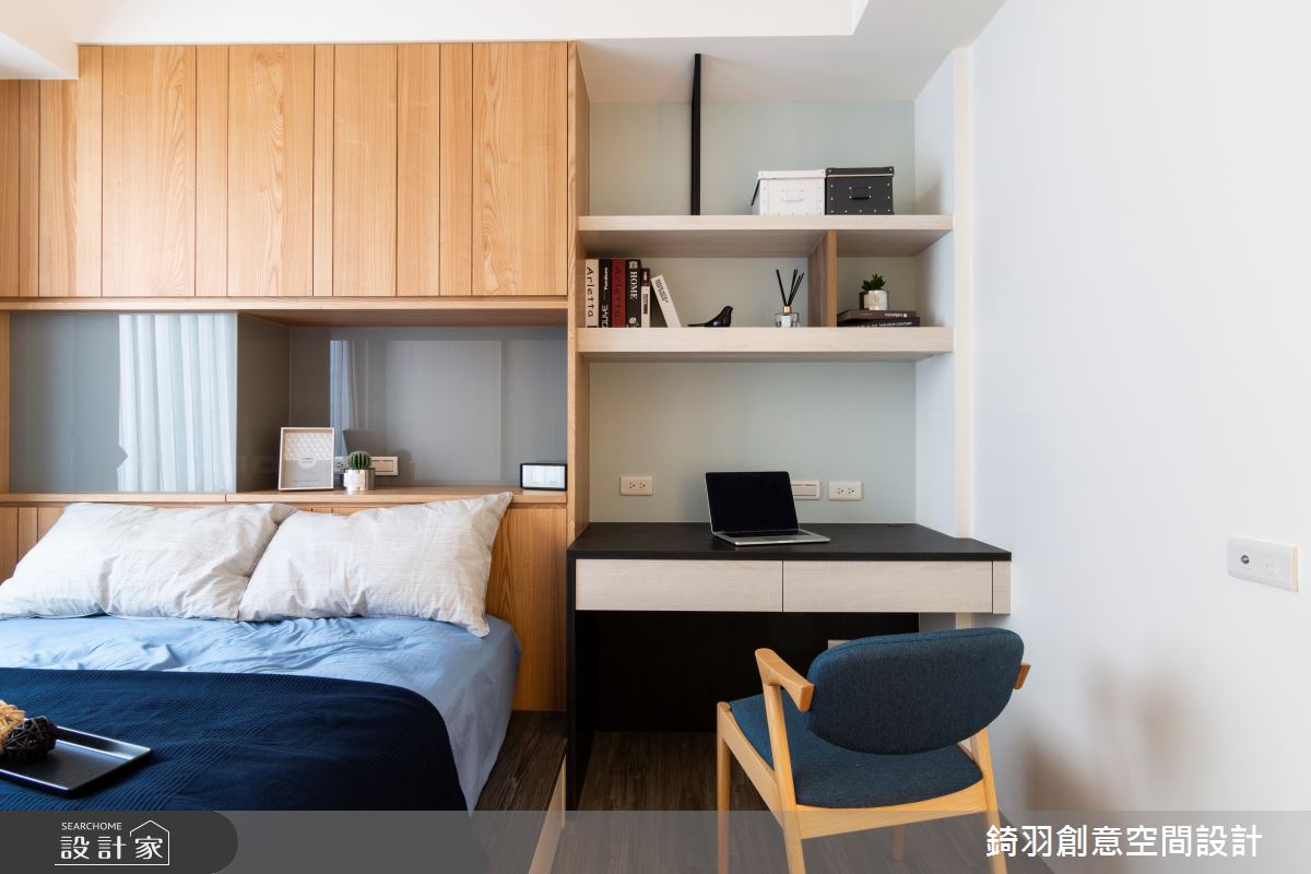45坪老屋(16~30年)＿簡約風臥室案例圖片＿錡羽創意空間設計＿錡羽_26之26