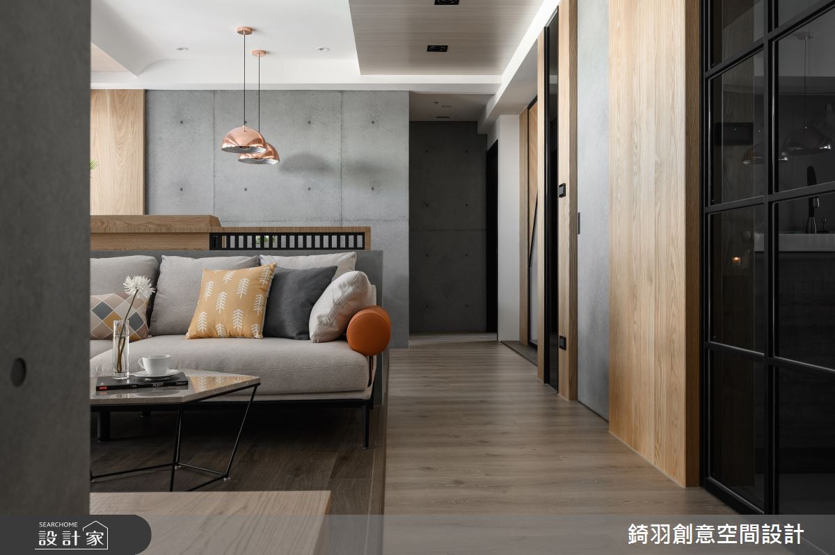 27坪預售屋＿簡約風客廳案例圖片＿錡羽創意空間設計＿錡羽_27之2