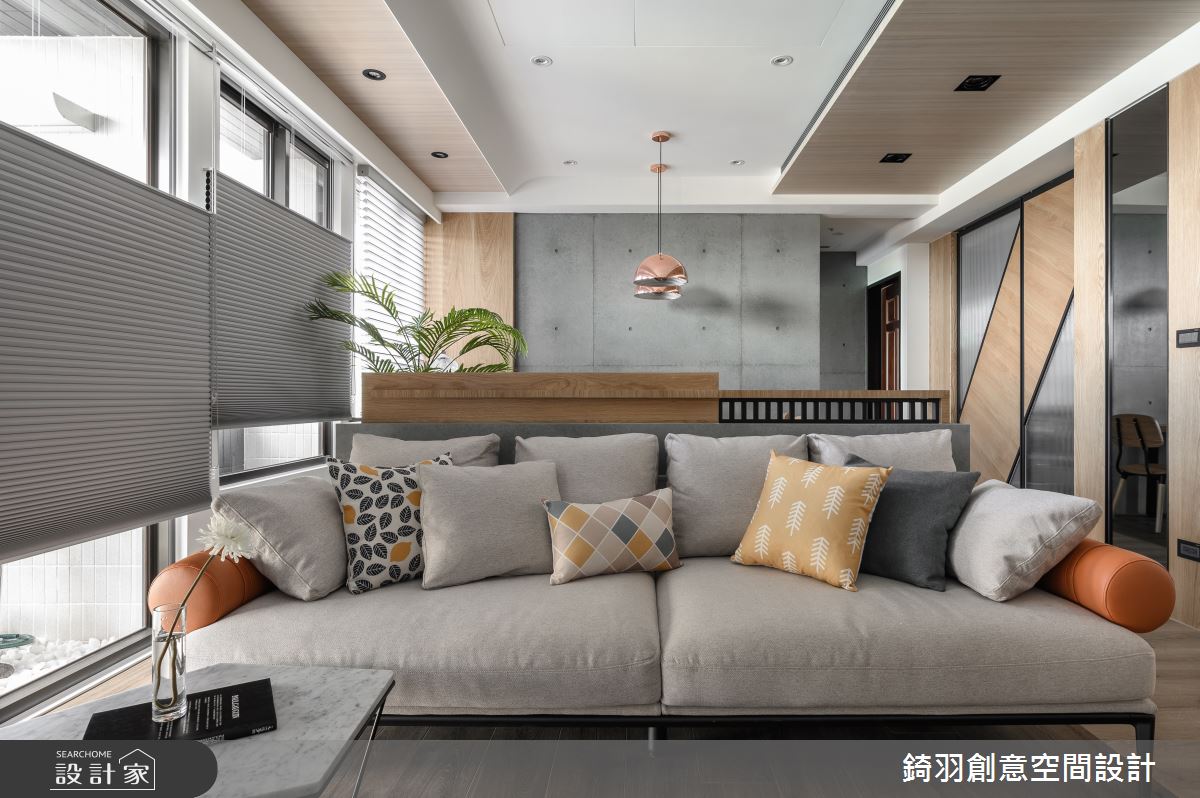 27坪預售屋＿簡約風客廳案例圖片＿錡羽創意空間設計＿錡羽_27之4