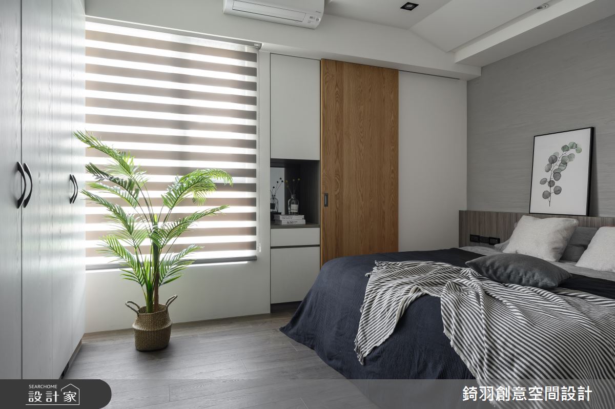 27坪預售屋＿簡約風臥室案例圖片＿錡羽創意空間設計＿錡羽_27之28