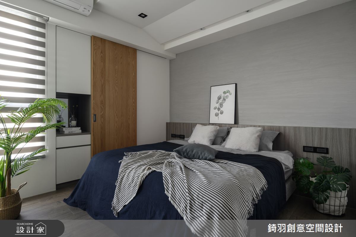27坪預售屋＿簡約風臥室案例圖片＿錡羽創意空間設計＿錡羽_27之29